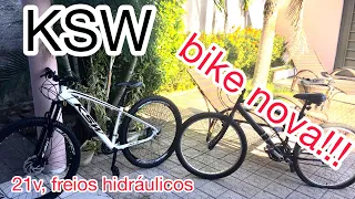 Bike KSW (primeiras impressões)