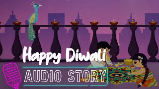 Kids Bedtime Story | Diwali Special | Audio stories for Kids | Yoga Guppy by Rashmi