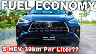 Fuel Economy of 2024 Toyota Yaris Cross S HEV and More