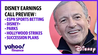 Disney earnings call preview: ESPN sports betting; Disney+; Parks;Hollywood Strikes