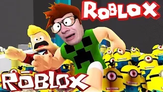 Roblox база Миньонов и бомбический танспол #1