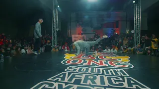 FIRST ROUND: Red Bull BC One South Africa Cypher / Bboy Craig VS Bboy Meaty [FlowHunters]