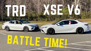 2021 Camry XSE V6 vs Camry TRD