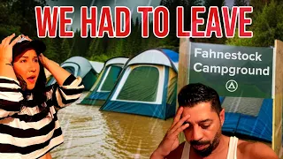 DO NOT STAY HERE/ WE HAD TO LEAVE/ WORST CAMPGROUND WE’VE SEEN/ Clarence Fahnestock state park