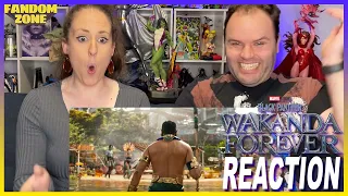 BLACK PANTHER WAKANDA FOREVER Trailer Reaction | SDCC 2022 | Marvel Studios