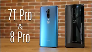 Сравнение OnePlus 8 Pro и OnePlus 7T Pro