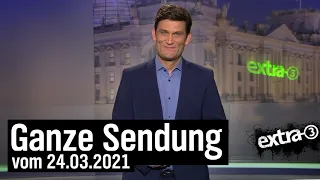 Extra 3 vom 24.03.2021 im NDR | extra 3 | NDR