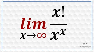 Limit of x! over  x^x as x goes to infinity