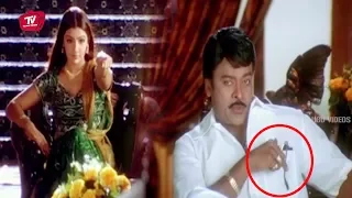 Aarthi Agarwal & Chiranjeevi Indra Movie Love Scene | Telugu Movies | Telugu Videos