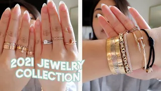 my 2021 jewelry collection + everyday wear jewelry pieces! vlogmas day 11