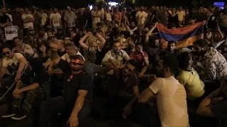 Thousands protest in Yerevan calling for president to step down