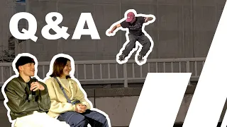 Bobi Spassov, Kate Bedrata Q&A "IN & OUT" Winterclash 2024