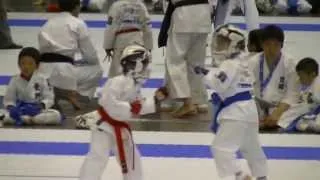 2013全少　小１男組手　こうせい二回戦　All Japan boys & girls,  7-year-old boy kumite