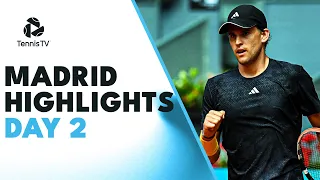 Thiem Faces Edmund; Murray Battles Vavassori, Sonego & More Feature | Madrid 2023 Highlights Day 2