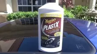 Meguiars PlastX Review and Test results on my 2001 Honda Prelude