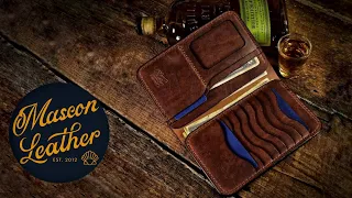 Making a Leather Wallet! - The DeNiro