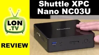 Shuttle XPC Nano NC03U Mini PC Review - Same Guts as a Chromebox