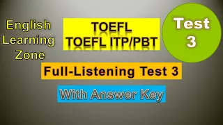 TOEFL/TOEFL itp/TOEFL Listening Test 3/Listening for TOEFL