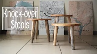 DIY Knock-Over or Three-Legged Stools | Minimalist