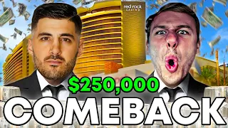 INSANE $250K BLACKJACK COMEBACK WITH NICKMERCS AT THE RED ROCK CASINO IN VEGAS!