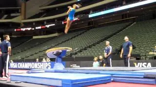 Lexie Priessman - 2011 Visa Championships Podium Training - Vault