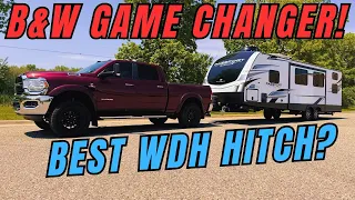 B&W Continuum Weight Distribution Hitch Game Changer | Install & Setup Ram 2500 Towing Impressions