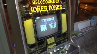 Repairing An Old School 'Joker Poker' Coin Operated Poker Arcade Gambling Machine - Can We Win?