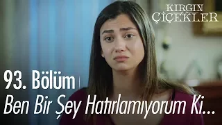 Ben bir şey hatırlamıyorum ki! - Kırgın Çiçekler 93. Bölüm