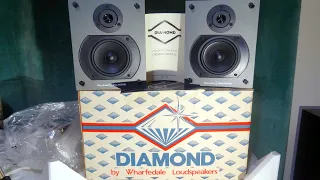 Wharfedale Diamond 2 Speakers Unboxing Video, New Old Stock Vintage Budget Speaker