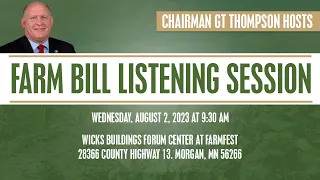 Chairman Thompson Hosts Farm Bill Listening Session in Minnesota