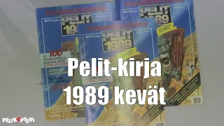 Videoblogi - Pelit-kirja 1989 kevät - pelikirjoja jo kaksi kertaa vuodessa