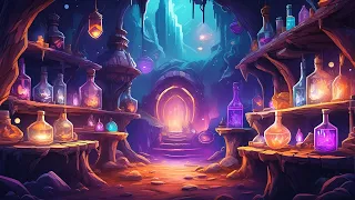 POV 🍄🧙‍♂️ YOU SECRETLY STUDY POTIONS IN AN ENCHANTETD CAVE