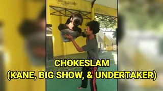 Teknik Bantingan Kane (Chokeslam) | How to do Chokeslam