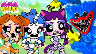 Huggy Wuggy vs Smiling Critters in Avatar World | Catnap Toca Life Story