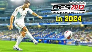 PES 2013 in 2024 - The Most Realistic Football Game Ever | 4K Gameplay 😱🔥 Fujimarupes