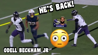 Odell Beckham Jr Highlights Vs Chargers 🔥 Ravens vs Chargers 2023 highlights