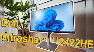 Trên tay Dell UltraSharp U2422HE: thiết kế cực đẹp, tích hợp sạc PD 90W