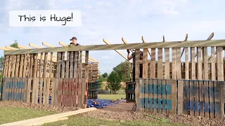 Building a Pallet Barn Part 2