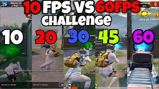 10 FPS VS 60 FPS CHALLENGE I FPS  MATER? I iPad mini 5 pubg mobile fps test 🔥 SAMSUNG,A3,A5,A6,A7,J