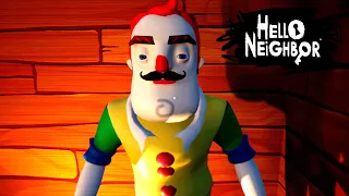 ШОУ ПРИВЕТ СОСЕД!ВАСИЛИЧ ПРЯЧЕТ БРАТА КЛОУНА В ПОДВАЛЕ!ИГРА HELLO NEIGHBOR PROTOTYPE ПРОХОЖДЕНИЕ!