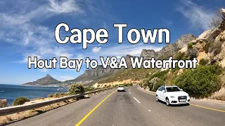 Cape Town Coastal road driving, From Hout Bay to V&A Waterfront
