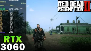 Red Dead Redemption 2 | RTX 3060 | Ryzen 7 5800X | 4K - 1440p - 1080p | Ultra & HUB Settings