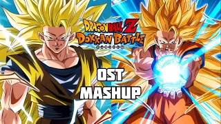 AGL SSJ3 Angel Goku + STR SSJ3 Goku [OST MASHUP] - DBZ Dokkan Battle