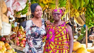 I Took My Ghanaian Mother-in-Law To A Kenyan Food Market In Nairobi For the First Time!