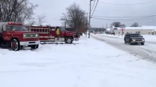 HAFD - Responding Structure Fire Christmas Day