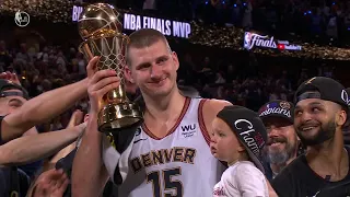 We won not for ourselves, but for our teammates! - Nikola Jokic wins 2023 NBA Finals MVP 🏆