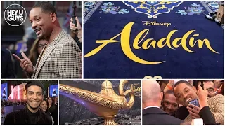 Aladdin Premiere - Will Smith & Mena Massoud on Disney's Live Action Remake