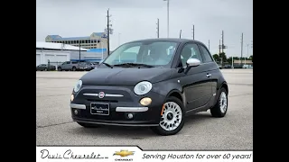 2014 FIAT 500 Lounge Houston, Bellaire, Missouri City, Fresno, Pearland TX