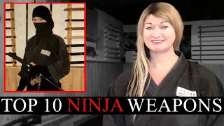 TOP 10 NINJA WEAPONS & TOOLS Used By The SHINOBI | Historical Ninjutsu Training Techniques (Ninpo)