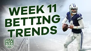 NFL Week 11 Betting Trends, Picks, Odds, Preview, Fun Facts and Notes to Know!